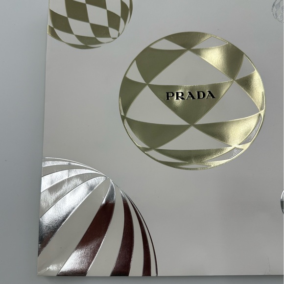 Prada Silver Ornament Limited Edition Bag - Picture 2 of 6